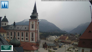 Městečko Mariazell - Basilika - 21.3.2026 v 12:15 Městečko Mariazell - Basilika - 21.3.2026 v 12:15