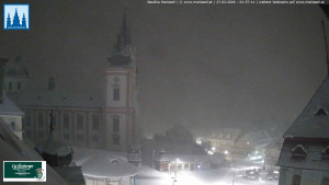 Městečko Mariazell - Basilika - 27.3.2026 v 02:00 Městečko Mariazell - Basilika - 27.3.2026 v 02:00