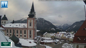 Městečko Mariazell - Basilika - 30.3.2026 v 07:15 Městečko Mariazell - Basilika - 30.3.2026 v 07:15