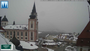 Městečko Mariazell - Basilika - 30.3.2026 v 12:15 Městečko Mariazell - Basilika - 30.3.2026 v 12:15