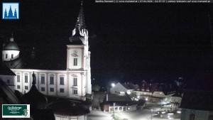 Městečko Mariazell - Basilika - 7.4.2026 v 02:00 Městečko Mariazell - Basilika - 7.4.2026 v 02:00