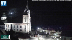 Městečko Mariazell - Basilika - 7.4.2026 v 03:00 Městečko Mariazell - Basilika - 7.4.2026 v 03:00