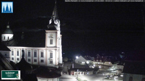 Městečko Mariazell - Basilika - 7.4.2026 v 03:45 Městečko Mariazell - Basilika - 7.4.2026 v 03:45