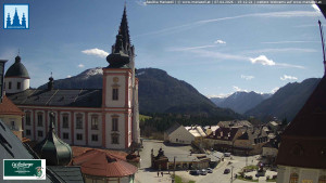 Městečko Mariazell - Basilika - 7.4.2026 v 15:15 Městečko Mariazell - Basilika - 7.4.2026 v 15:15