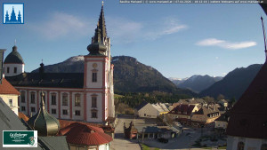 Městečko Mariazell - Basilika - 7.4.2026 v 18:15 Městečko Mariazell - Basilika - 7.4.2026 v 18:15
