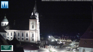 Městečko Mariazell - Basilika - 7.4.2026 v 22:00 Městečko Mariazell - Basilika - 7.4.2026 v 22:00