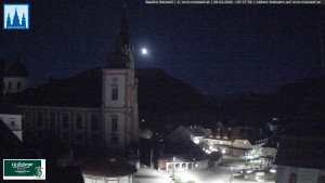 Městečko Mariazell - Basilika - 8.4.2026 v 05:30 Městečko Mariazell - Basilika - 8.4.2026 v 05:30