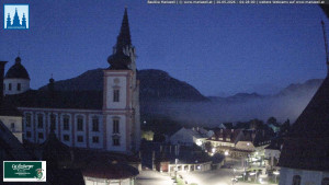 Městečko Mariazell - Basilika - 20.5.2026 v 04:30 Městečko Mariazell - Basilika - 20.5.2026 v 04:30