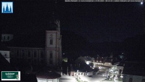 Městečko Mariazell - Basilika - 27.5.2026 v 00:15 Městečko Mariazell - Basilika - 27.5.2026 v 00:15
