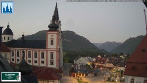 Městečko Mariazell - Basilika - 27.5.2026 v 04:45 Městečko Mariazell - Basilika - 27.5.2026 v 04:45