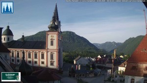 Městečko Mariazell - Basilika - 16.6.2026 v 06:45 Městečko Mariazell - Basilika - 16.6.2026 v 06:45