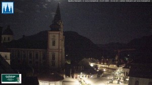 Městečko Mariazell - Basilika - 31.7.2026 v 01:45 Městečko Mariazell - Basilika - 31.7.2026 v 01:45