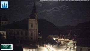 Městečko Mariazell - Basilika - 31.7.2026 v 02:45 Městečko Mariazell - Basilika - 31.7.2026 v 02:45