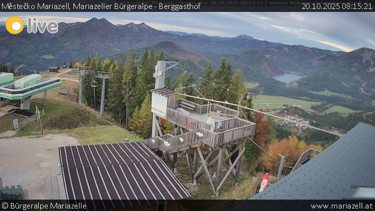 Městečko Mariazell - Mariazeller Bürgeralpe - Berggasthof - 20.10.2025 v 08:15 Městečko Mariazell - Mariazeller Bürgeralpe - Berggasthof - 20.10.2025 v 08:15