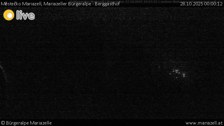 Městečko Mariazell - Mariazeller Bürgeralpe - Berggasthof - 28.10.2025 v 00:00 Městečko Mariazell - Mariazeller Bürgeralpe - Berggasthof - 28.10.2025 v 00:00