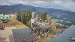 Městečko Mariazell - Mariazeller Bürgeralpe - Berggasthof - 9.11.2025 v 07:45 Městečko Mariazell - Mariazeller Bürgeralpe - Berggasthof - 9.11.2025 v 07:45