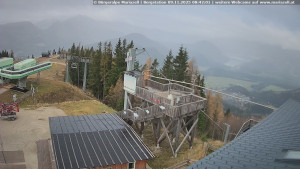 Městečko Mariazell - Mariazeller Bürgeralpe - Berggasthof - 9.11.2025 v 08:45 Městečko Mariazell - Mariazeller Bürgeralpe - Berggasthof - 9.11.2025 v 08:45