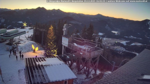 Městečko Mariazell - Mariazeller Bürgeralpe - Berggasthof - 29.12.2025 v 16:45 Městečko Mariazell - Mariazeller Bürgeralpe - Berggasthof - 29.12.2025 v 16:45