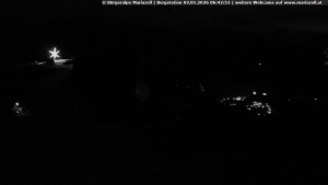 Městečko Mariazell - Mariazeller Bürgeralpe - Berggasthof - 2.1.2026 v 06:45 Městečko Mariazell - Mariazeller Bürgeralpe - Berggasthof - 2.1.2026 v 06:45