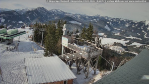 Městečko Mariazell - Mariazeller Bürgeralpe - Berggasthof - 2.1.2026 v 11:00 Městečko Mariazell - Mariazeller Bürgeralpe - Berggasthof - 2.1.2026 v 11:00