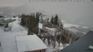 Městečko Mariazell - Mariazeller Bürgeralpe - Berggasthof - 2.1.2026 v 13:15 Městečko Mariazell - Mariazeller Bürgeralpe - Berggasthof - 2.1.2026 v 13:15