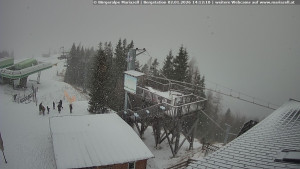 Městečko Mariazell - Mariazeller Bürgeralpe - Berggasthof - 2.1.2026 v 14:15 Městečko Mariazell - Mariazeller Bürgeralpe - Berggasthof - 2.1.2026 v 14:15