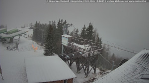 Městečko Mariazell - Mariazeller Bürgeralpe - Berggasthof - 2.1.2026 v 14:45 Městečko Mariazell - Mariazeller Bürgeralpe - Berggasthof - 2.1.2026 v 14:45