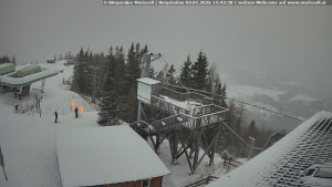 Městečko Mariazell - Mariazeller Bürgeralpe - Berggasthof - 2.1.2026 v 15:45 Městečko Mariazell - Mariazeller Bürgeralpe - Berggasthof - 2.1.2026 v 15:45