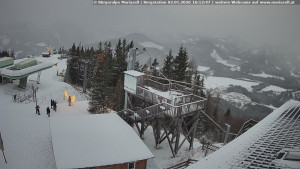 Městečko Mariazell - Mariazeller Bürgeralpe - Berggasthof - 2.1.2026 v 16:15 Městečko Mariazell - Mariazeller Bürgeralpe - Berggasthof - 2.1.2026 v 16:15