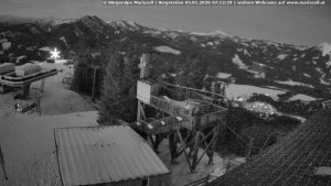 Městečko Mariazell - Mariazeller Bürgeralpe - Berggasthof - 5.1.2026 v 07:15 Městečko Mariazell - Mariazeller Bürgeralpe - Berggasthof - 5.1.2026 v 07:15