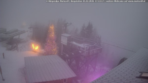 Městečko Mariazell - Mariazeller Bürgeralpe - Berggasthof - 1.2.2026 v 17:15 Městečko Mariazell - Mariazeller Bürgeralpe - Berggasthof - 1.2.2026 v 17:15