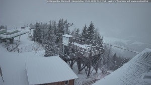 Městečko Mariazell - Mariazeller Bürgeralpe - Berggasthof - 15.2.2026 v 07:15 Městečko Mariazell - Mariazeller Bürgeralpe - Berggasthof - 15.2.2026 v 07:15