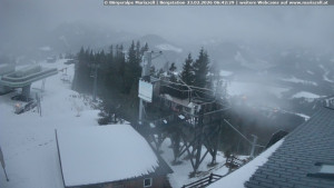 Městečko Mariazell - Mariazeller Bürgeralpe - Berggasthof - 23.2.2026 v 06:45 Městečko Mariazell - Mariazeller Bürgeralpe - Berggasthof - 23.2.2026 v 06:45