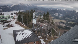 Městečko Mariazell - Mariazeller Bürgeralpe - Berggasthof - 6.4.2026 v 06:30 Městečko Mariazell - Mariazeller Bürgeralpe - Berggasthof - 6.4.2026 v 06:30