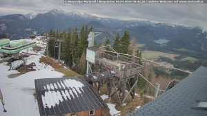 Městečko Mariazell - Mariazeller Bürgeralpe - Berggasthof - 6.4.2026 v 08:45 Městečko Mariazell - Mariazeller Bürgeralpe - Berggasthof - 6.4.2026 v 08:45