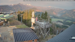 Městečko Mariazell - Mariazeller Bürgeralpe - Berggasthof - 19.4.2026 v 06:45 Městečko Mariazell - Mariazeller Bürgeralpe - Berggasthof - 19.4.2026 v 06:45