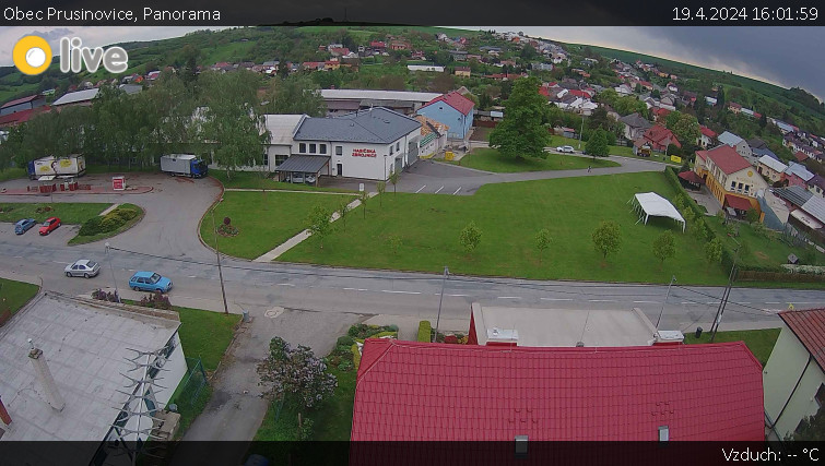 Obec Prusinovice - Panorama - 19.4.2024 v 16:01