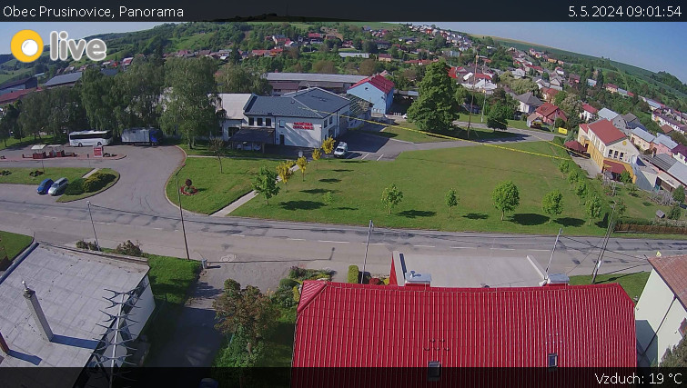 Obec Prusinovice - Panorama - 5.5.2024 v 09:01