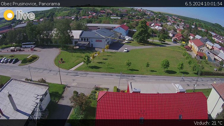 Obec Prusinovice - Panorama - 6.5.2024 v 10:01