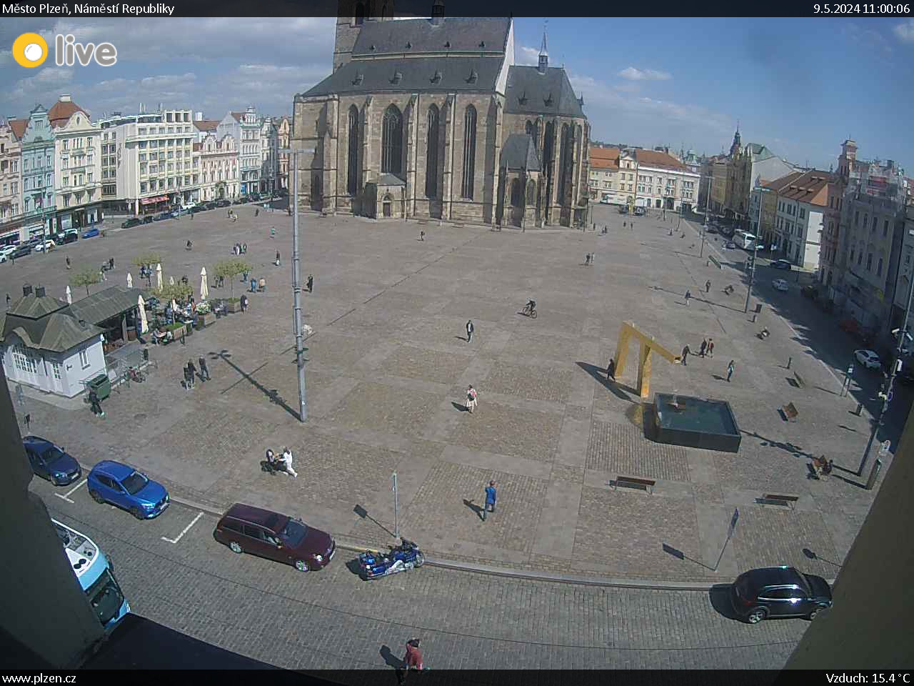 Webcam Plzeň