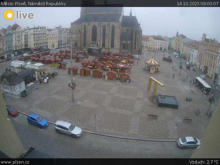 Město Plzeň - Náměstí Republiky - 14.10.2025 v 09:00 Město Plzeň - Náměstí Republiky - 14.10.2025 v 09:00