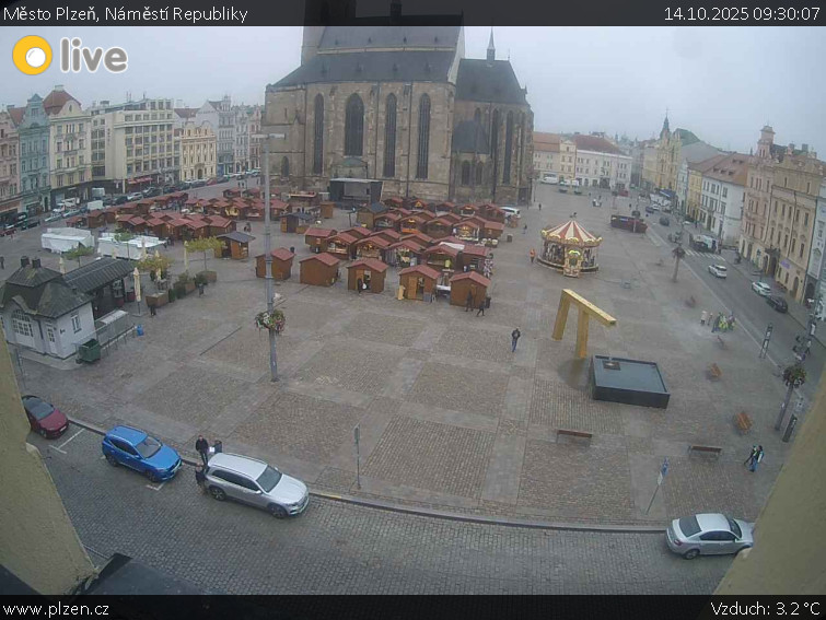 Město Plzeň - Náměstí Republiky - 14.10.2025 v 09:30 Město Plzeň - Náměstí Republiky - 14.10.2025 v 09:30