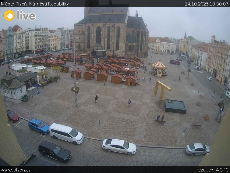 Město Plzeň - Náměstí Republiky - 14.10.2025 v 10:30 Město Plzeň - Náměstí Republiky - 14.10.2025 v 10:30