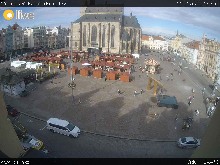 Město Plzeň - Náměstí Republiky - 14.10.2025 v 14:45 Město Plzeň - Náměstí Republiky - 14.10.2025 v 14:45