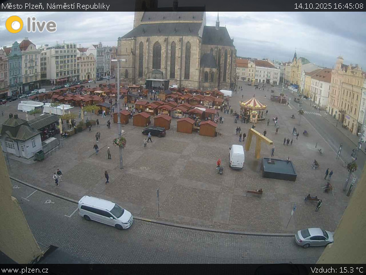 Město Plzeň - Náměstí Republiky - 14.10.2025 v 16:45 Město Plzeň - Náměstí Republiky - 14.10.2025 v 16:45
