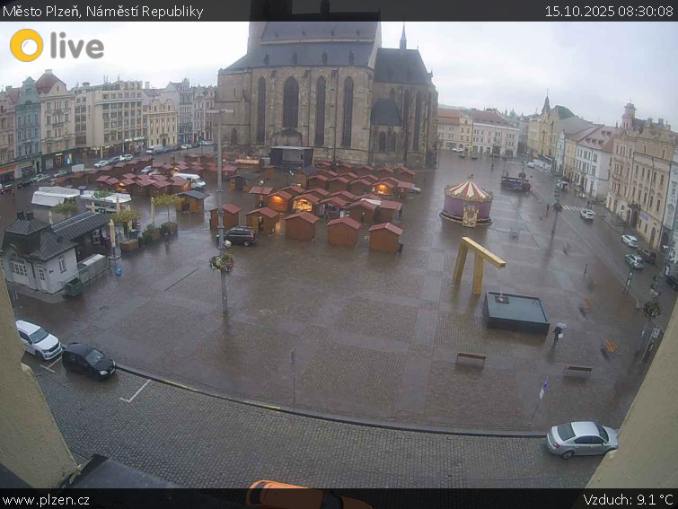 Město Plzeň - Náměstí Republiky - 15.10.2025 v 08:30 Město Plzeň - Náměstí Republiky - 15.10.2025 v 08:30