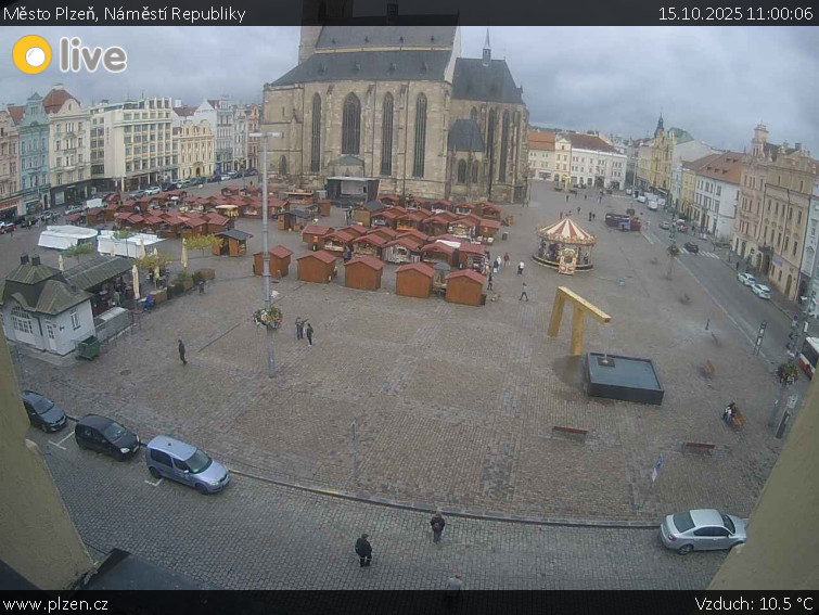 Město Plzeň - Náměstí Republiky - 15.10.2025 v 11:00 Město Plzeň - Náměstí Republiky - 15.10.2025 v 11:00