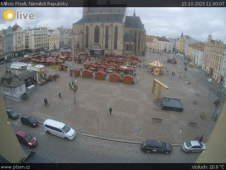 Město Plzeň - Náměstí Republiky - 15.10.2025 v 11:30 Město Plzeň - Náměstí Republiky - 15.10.2025 v 11:30