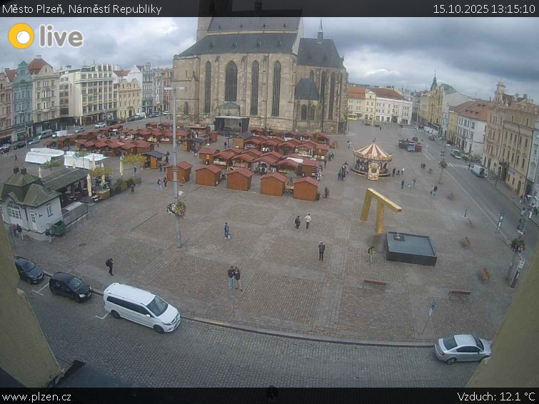 Město Plzeň - Náměstí Republiky - 15.10.2025 v 13:15 Město Plzeň - Náměstí Republiky - 15.10.2025 v 13:15
