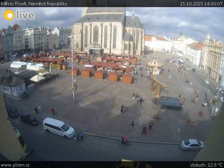Město Plzeň - Náměstí Republiky - 15.10.2025 v 14:30 Město Plzeň - Náměstí Republiky - 15.10.2025 v 14:30